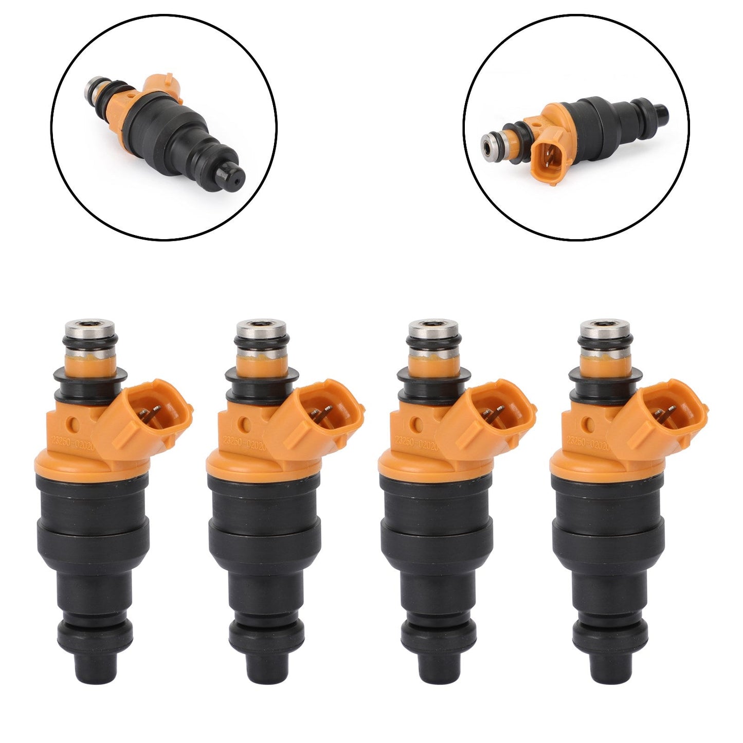 Fuel Injector 23250-02020 Fit For Toyota Carina 1992-1997 AT190 Avensis 1997-2000 AT220 4PCS