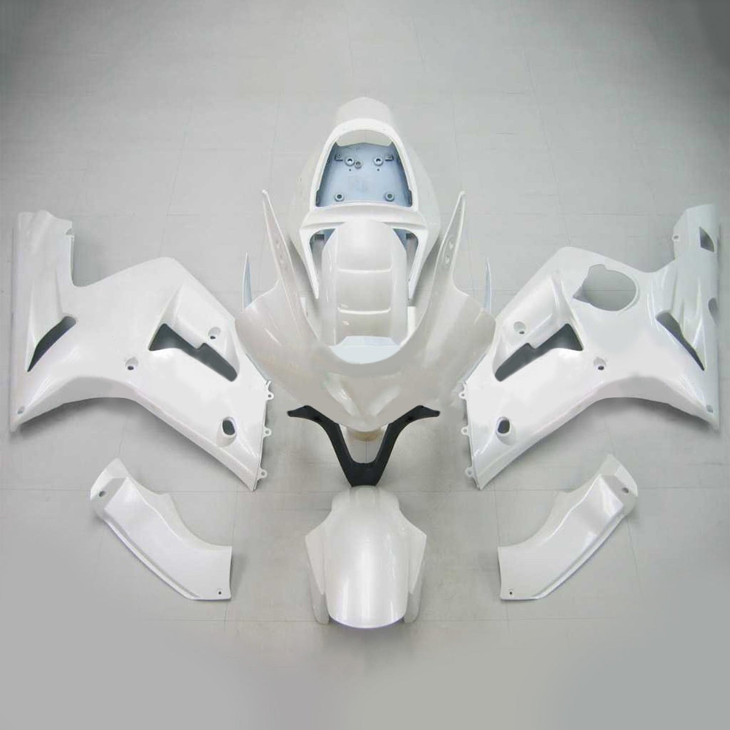 2003-2004 Kawasaki ZX6R 636 Amotopart Injection Fairing Kit Bodywork Plastic ABS #101