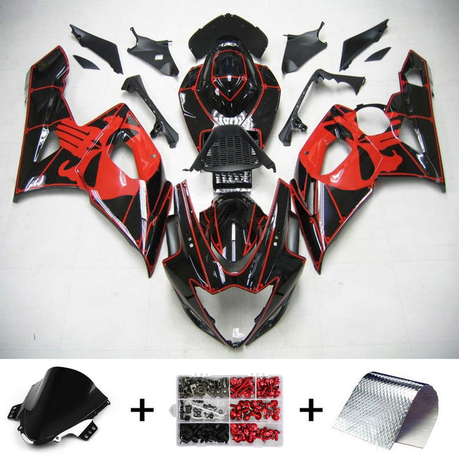 2005-2006 Suzuki GSXR1000 K5 Amotopart Injection Fairing Kit Bodywork Plastic ABS #107