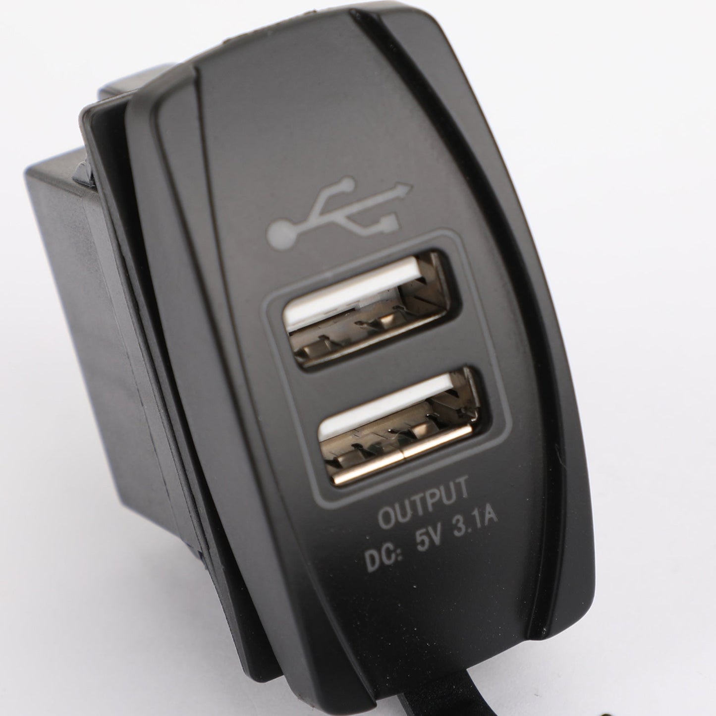 Dual USB Socket Charger for UTV Can Am Polaris RZR Ranger 900 1000 XP 750