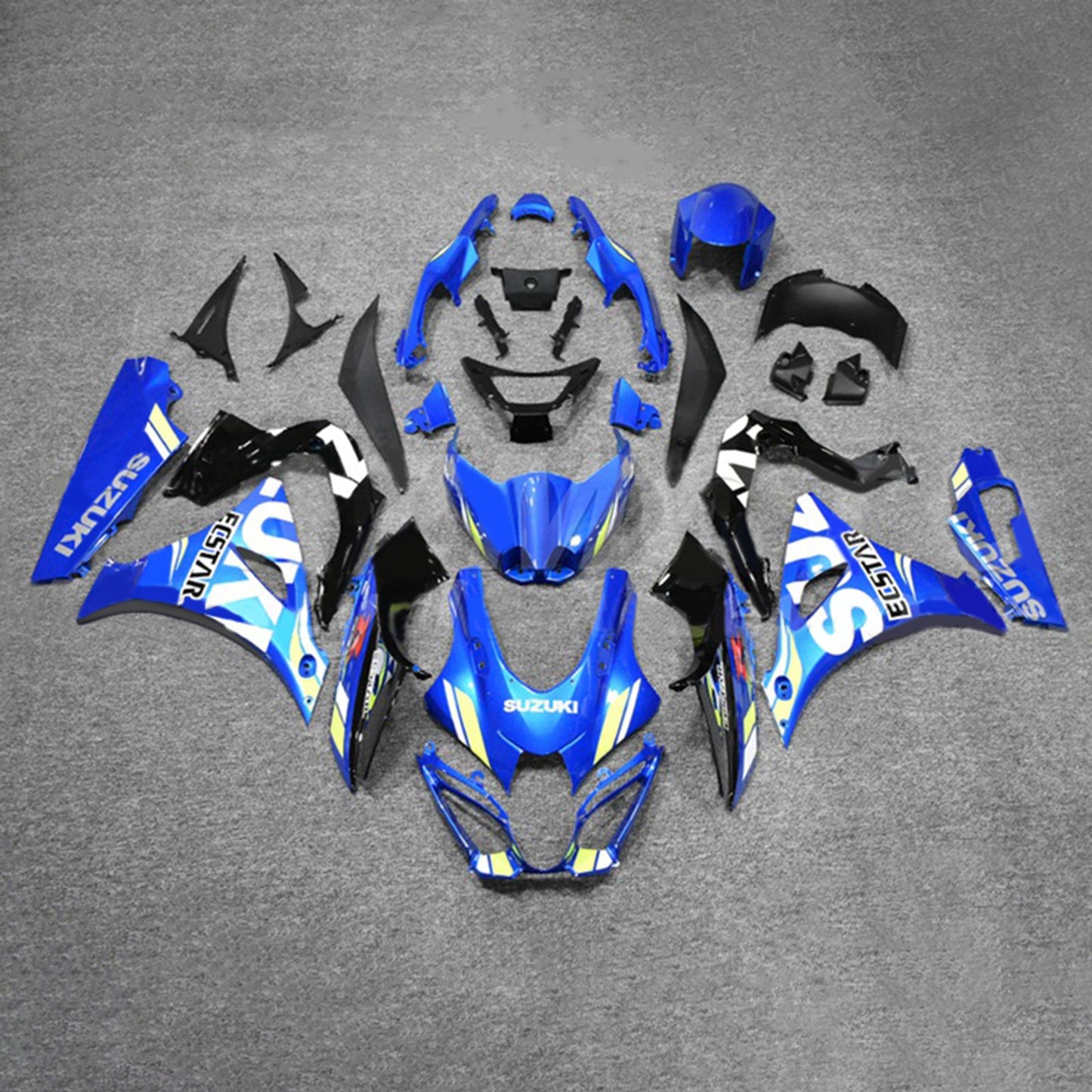 2017-2024 Suzuki GSXR1000 K17 Injection Fairing Kit Bodywork Plastic ABS #101