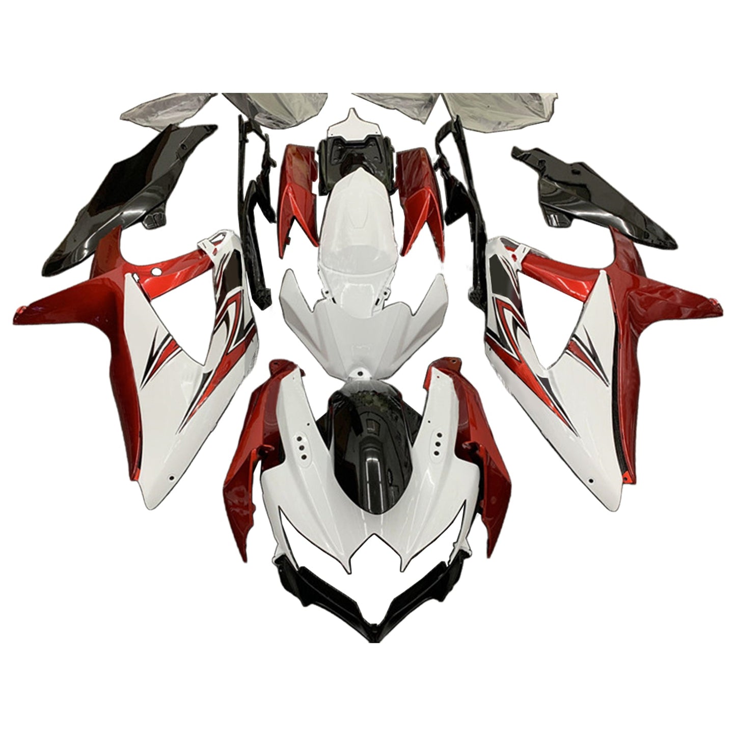 2008-2010 Suzuki GSXR 600/750 K8 Fairing Kit Bodywork Plastic ABS