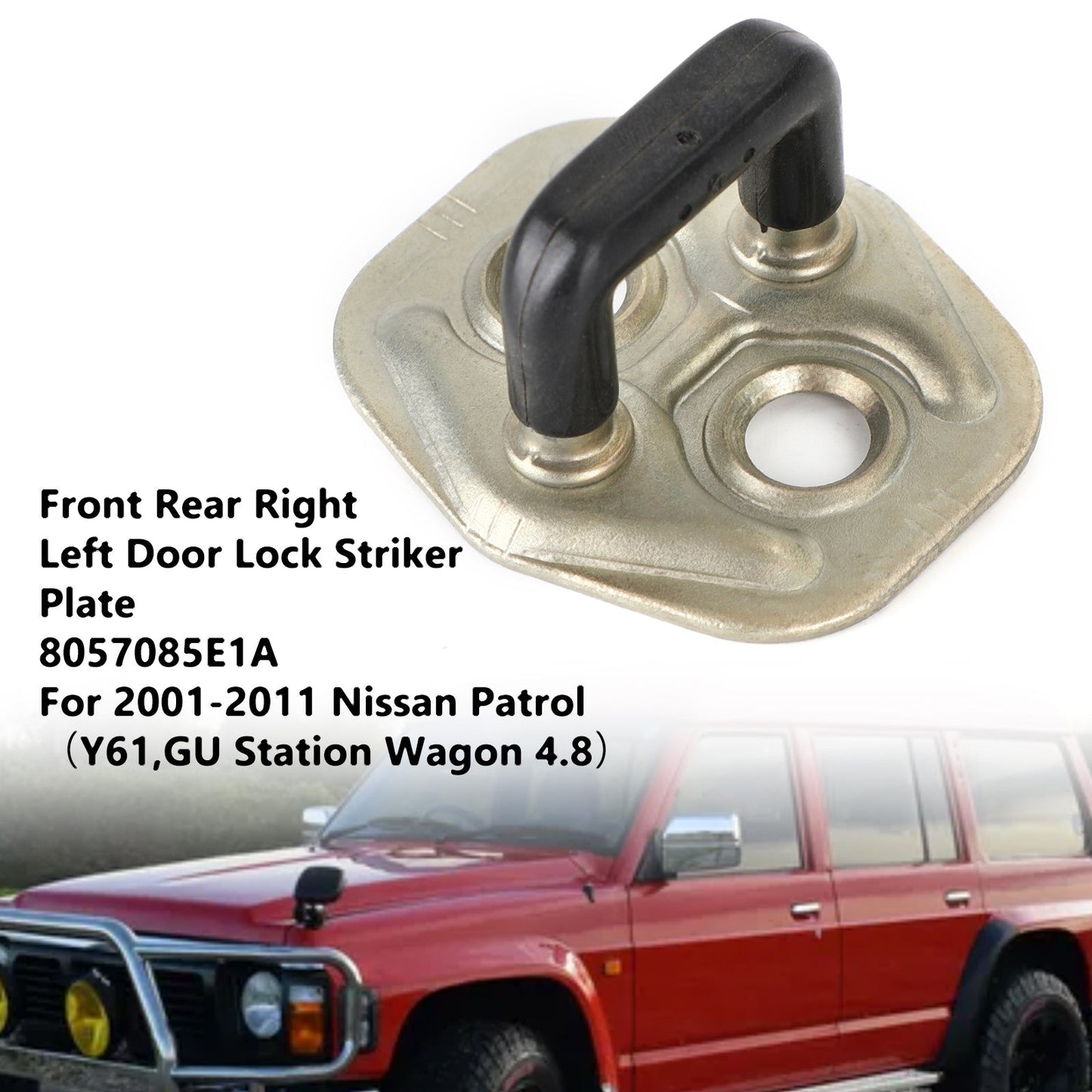 Front Rear Right Left Door Lock Striker Plate For Nissan Patrol GU Y61 2001-2011
