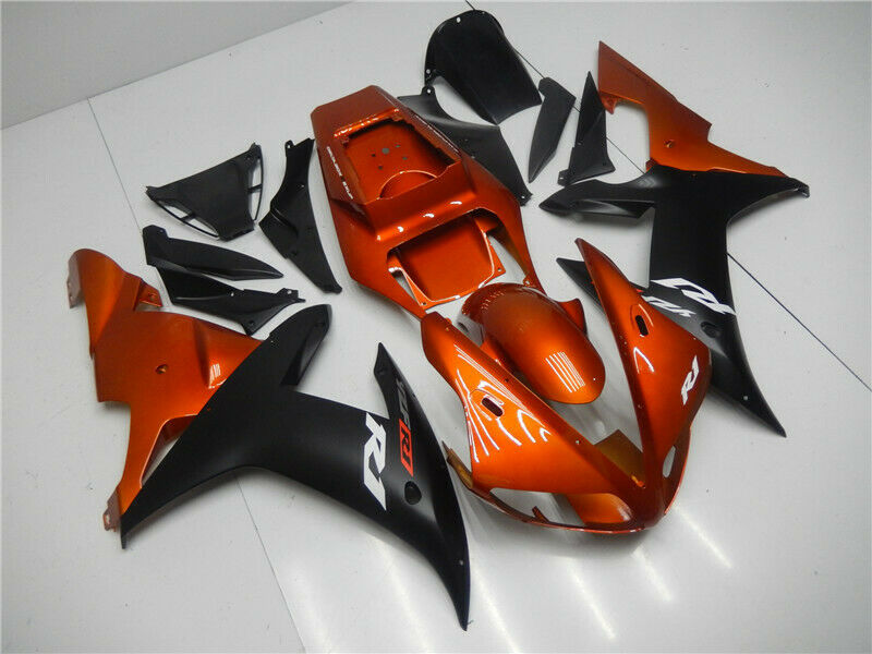 2002-2003 Yamaha YZF R1 Fairing Orange Fairing Kit by Amotopart