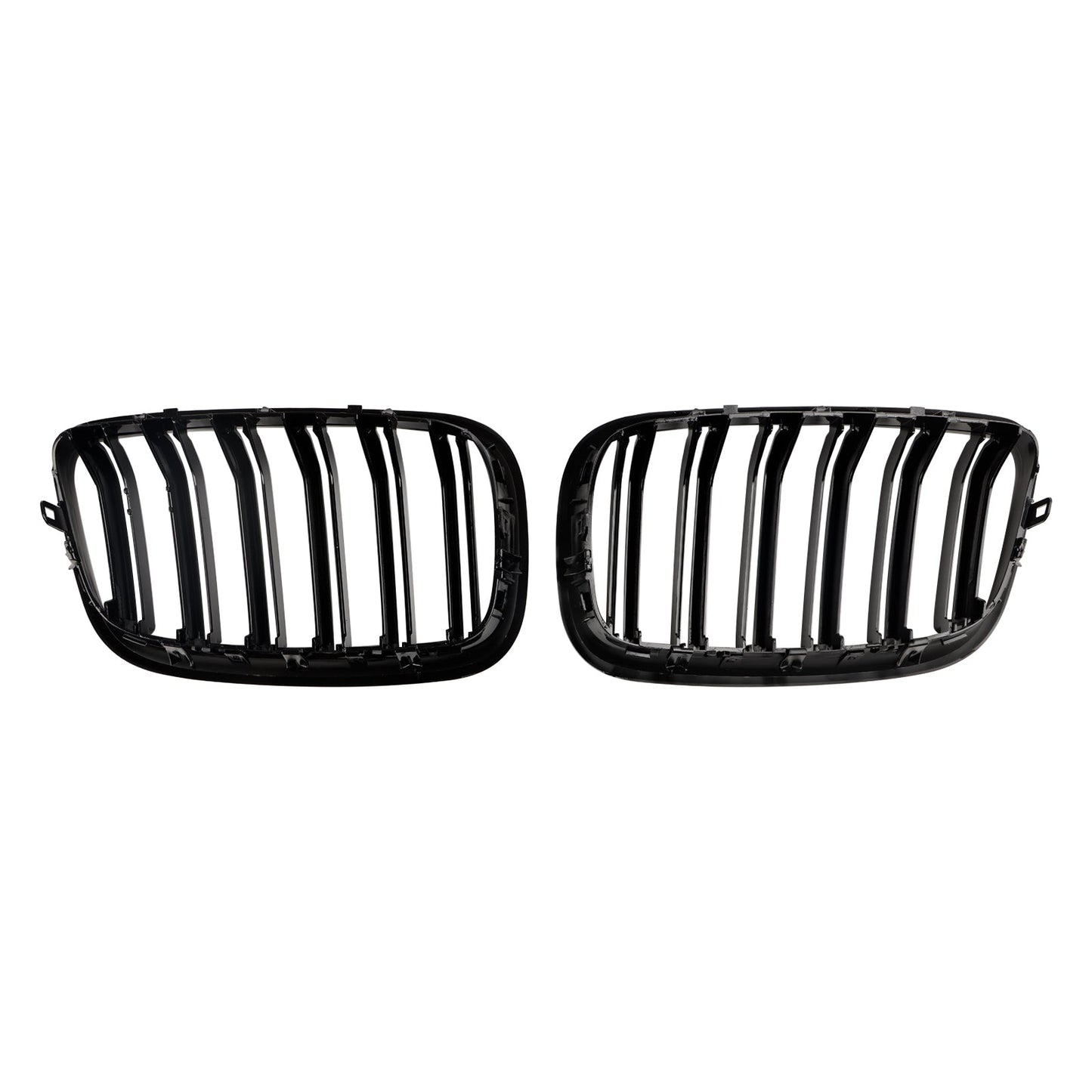 BMW X6 Hybrid E72 2008-2011 Front Bumper Kidney Grille Grill Gloss Black