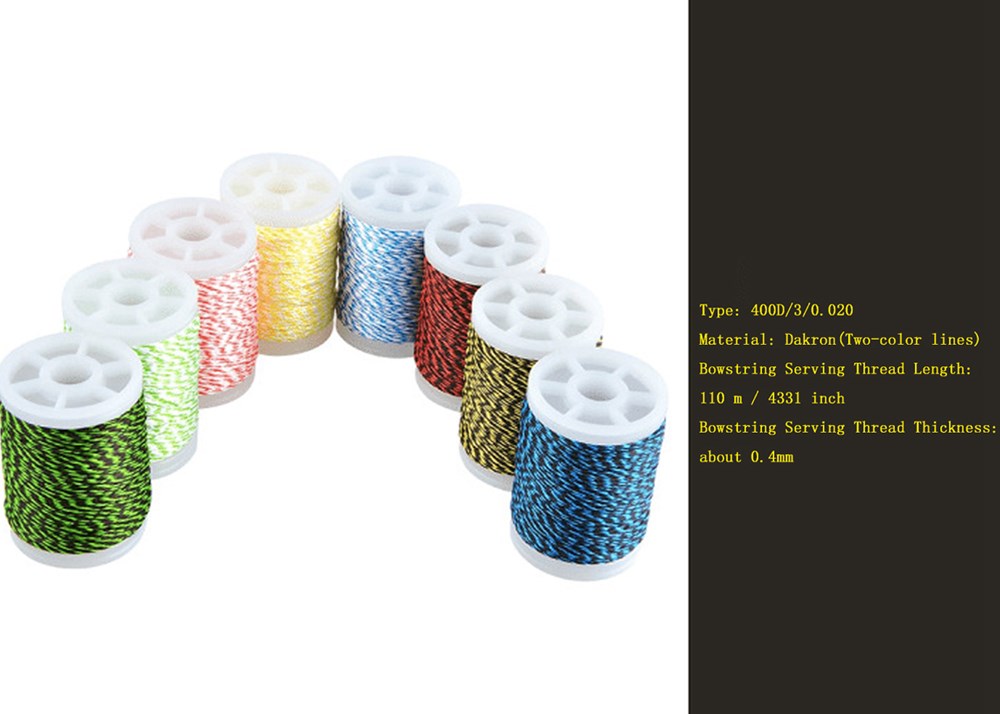 Archery Bowstring Serving Thread Cord Line Bow String Server Jig Tool