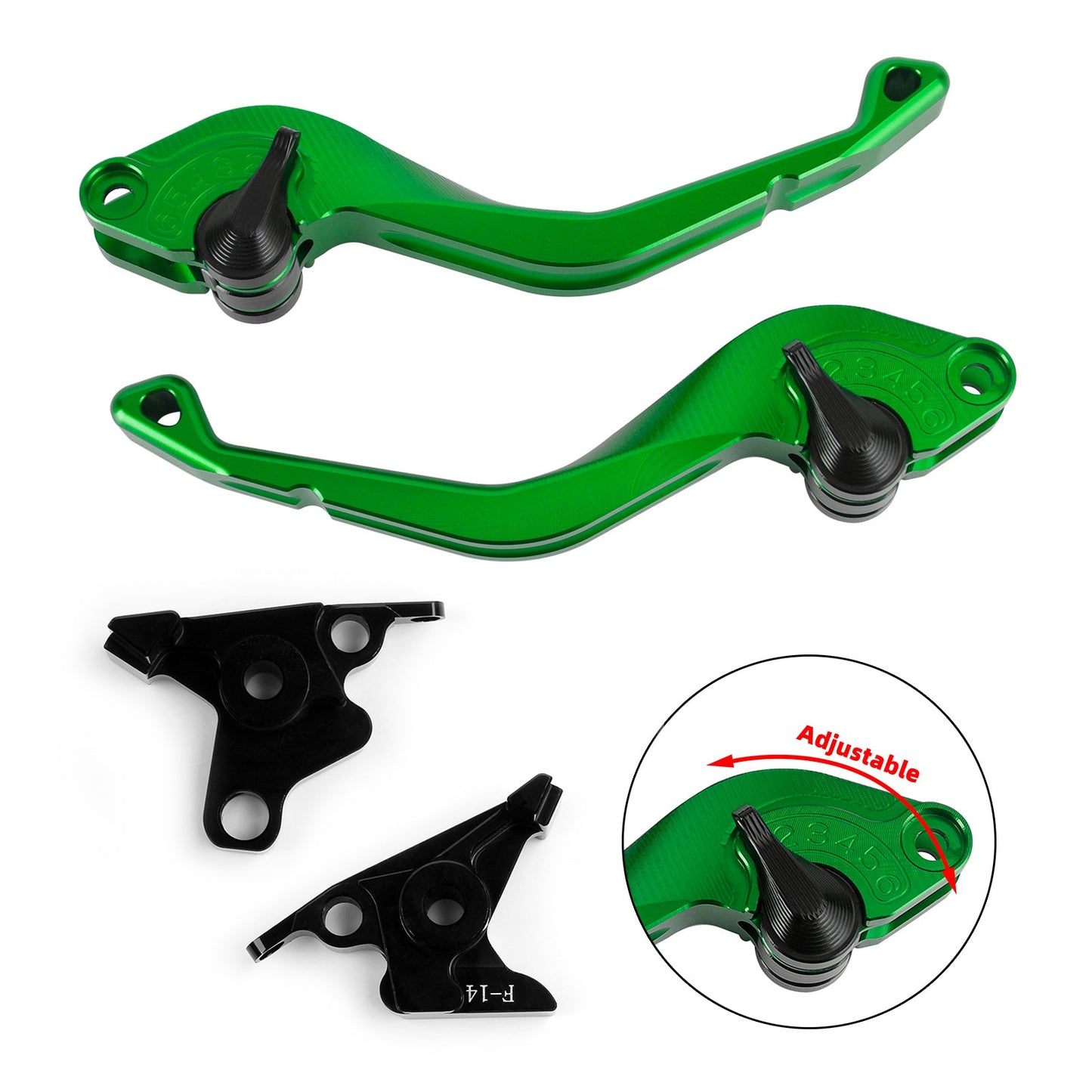 Kawasaki ZRX1100 ZZR1200 ZX7R ZG1000 CNC Short Clutch Brake Lever