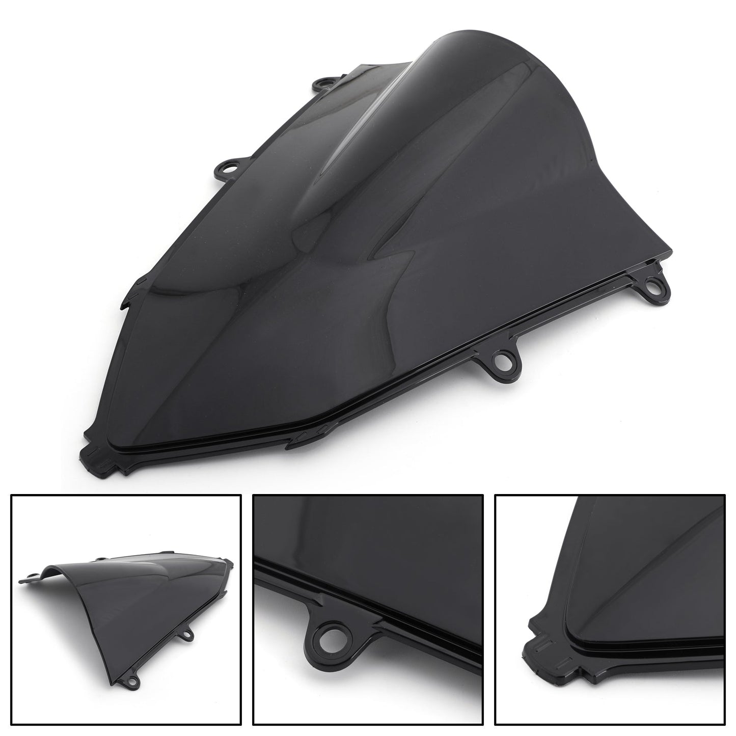 1x ABS Motorcycle Windshield Windscreen For Honda CBR650R CBR 650 R 2019-2022