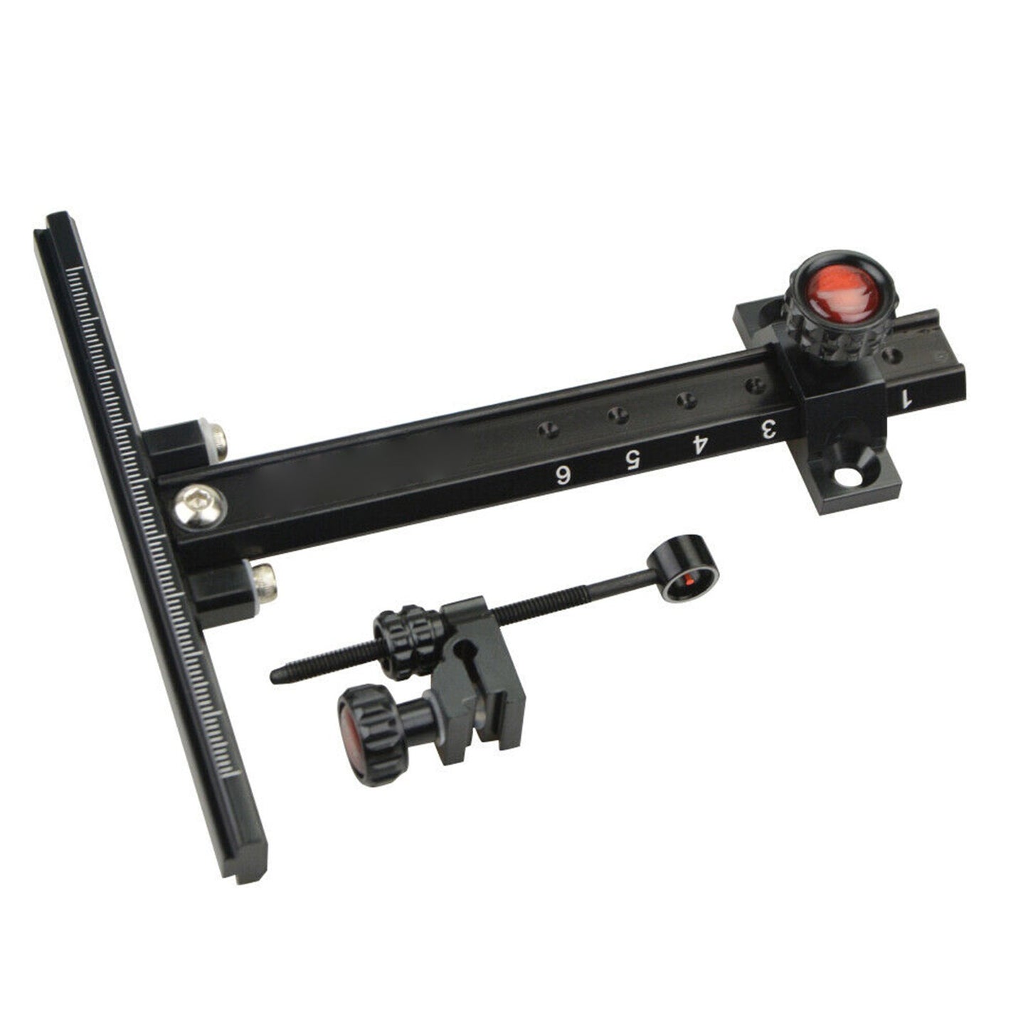 6" Archery Recurve Bow Sight Adjustable Hunting Shooting