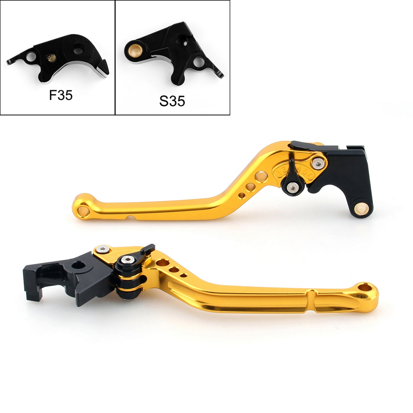 Brake Clutch Levers For Suzuki GSXR600 GSXR750 2006-2010 GSXR1000 2005-06 Black