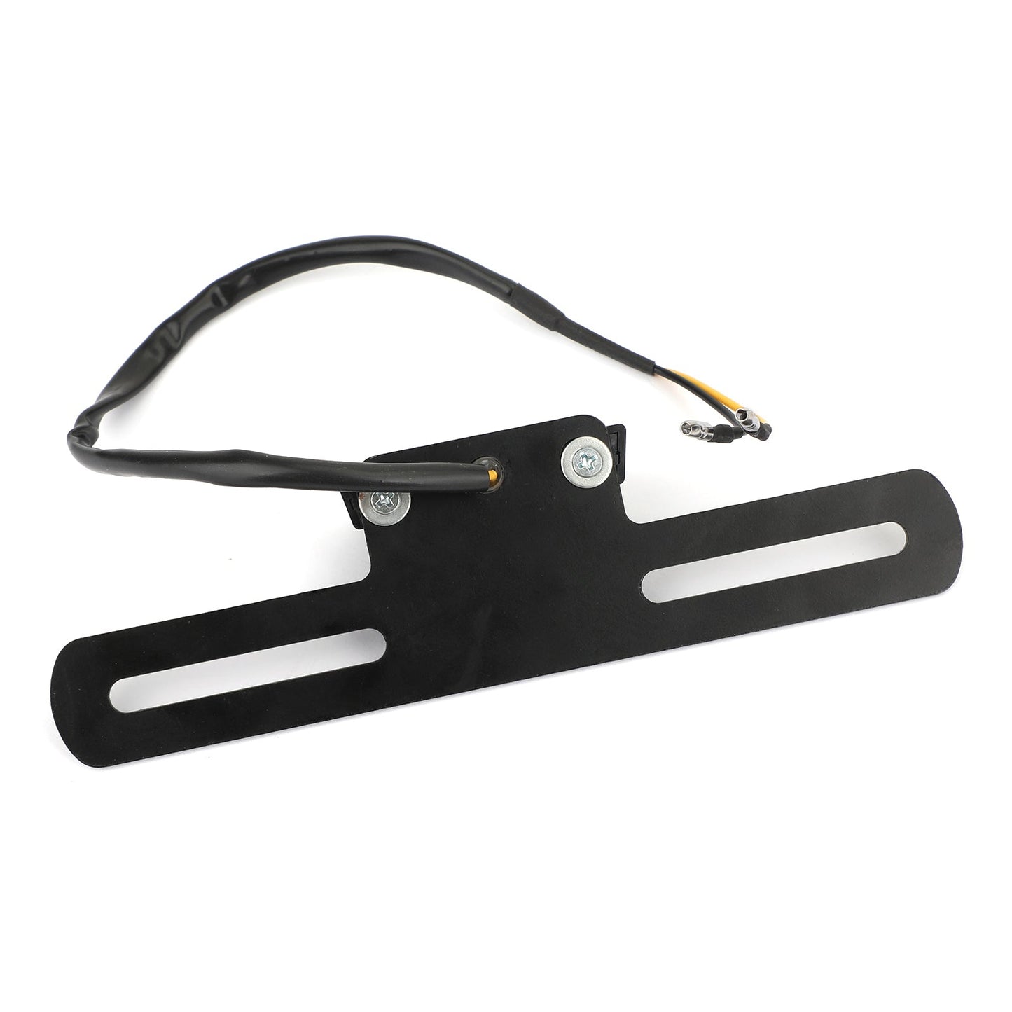 License Plate Bracket Universal For Most of Motorcycle BLK