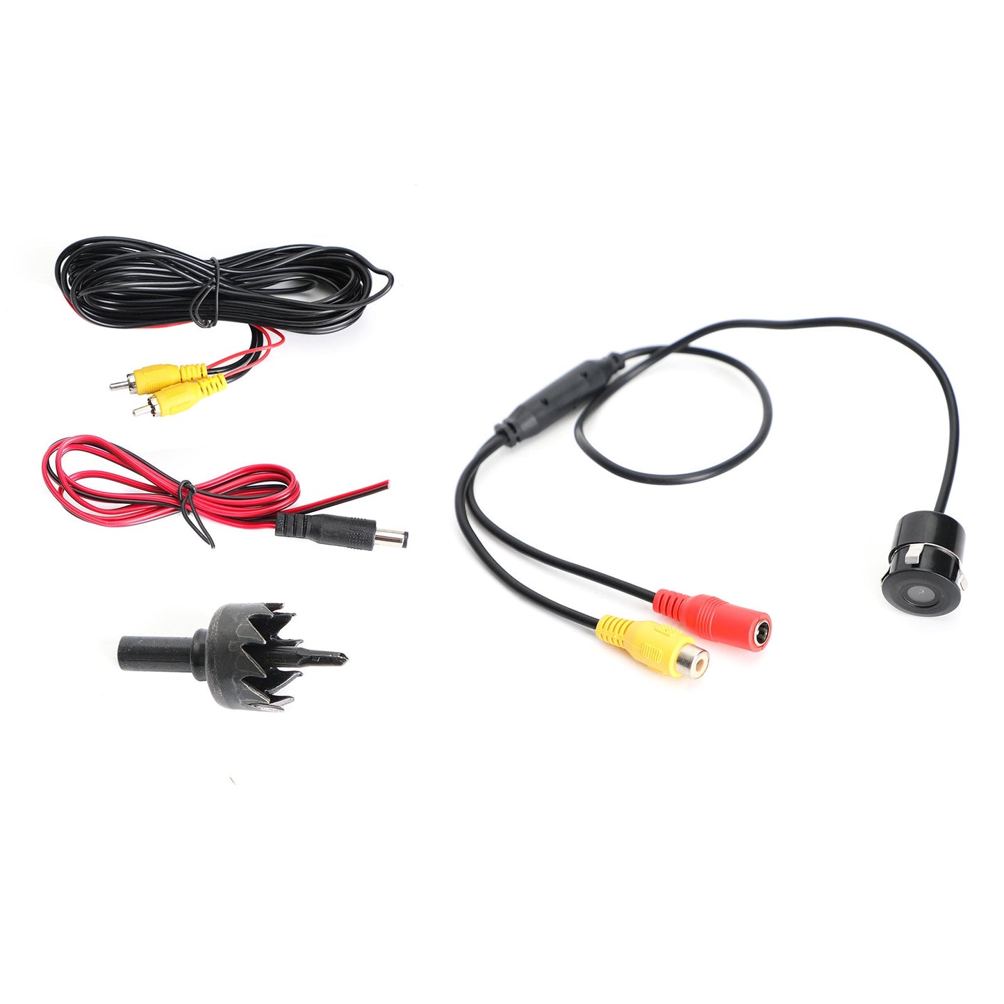 170°Wide Car Rear View Reverse Camera 18.5mm Punch Hole HD Night View Waterproof