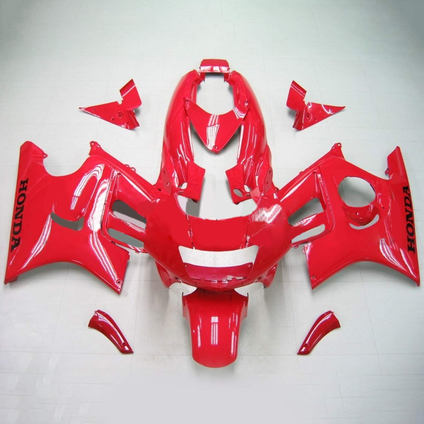 1995-1996 Honda CBR600 F3 Amotopart Injection Fairing Kit Bodywork Plastic ABS #109