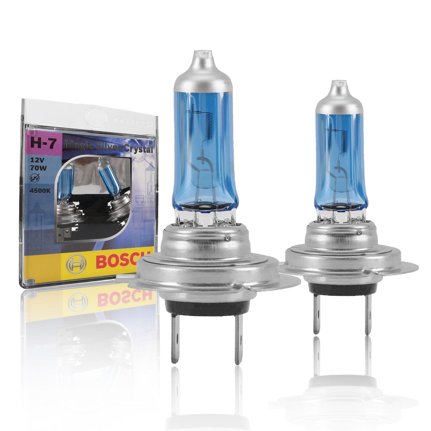 H7 For Bosch 1987304012 12V85W 3700K Brightening Blue Xenon Car Headlights 2St