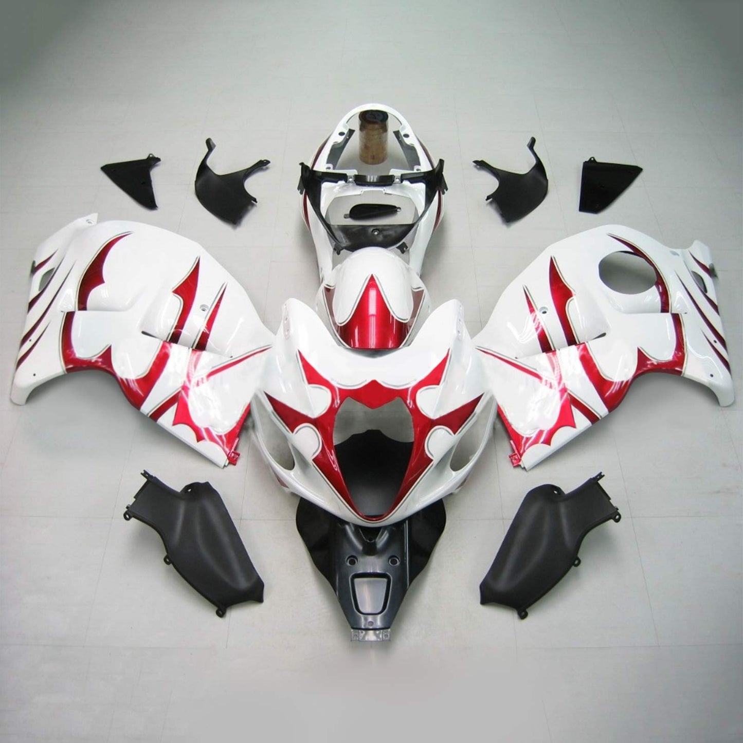 1999-2007 Suzuki Hayabusa GSX1300 Amotopart Injection Fairing Kit Bodywork Plastic ABS #104