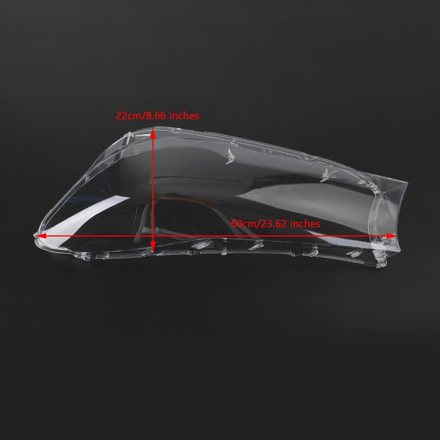 Left +Right Headlight Lens Plastic Cover Shell For BMW 7 G11 G12 2016-2019