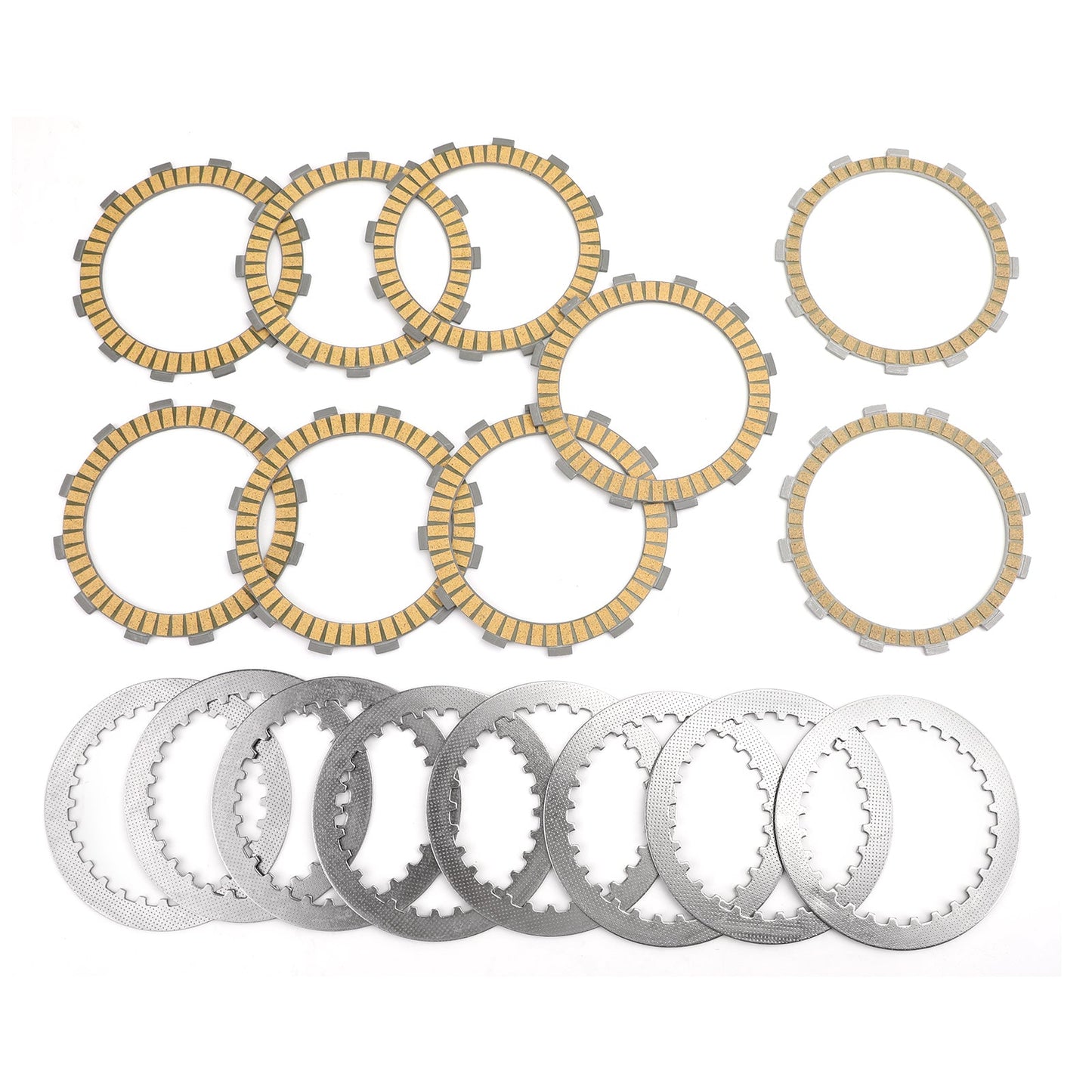 Clutch Plate Kit - Friction & Steel Plates For Honda VT1100 VT1100C VT1100C2 VT1100C3 Shadow VT1100D2 VT1100T Shadow A.C.E VF1000 FE/FF/RE/RF/RG/F2F