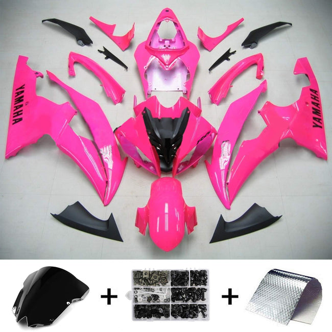 2008-2016 Yamaha YZF 600 R6 Injection Fairing Kit Bodywork Plastic ABS #164