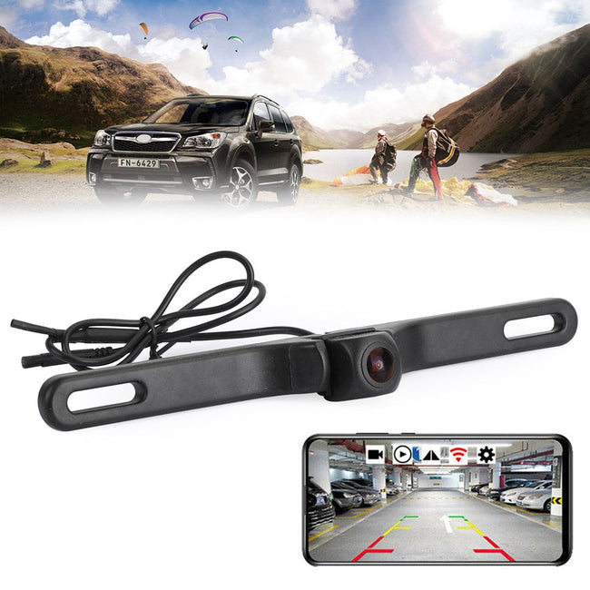 170° WiFi Car Rear View Cam Backup Wireless Camera Fit For iPhone Android