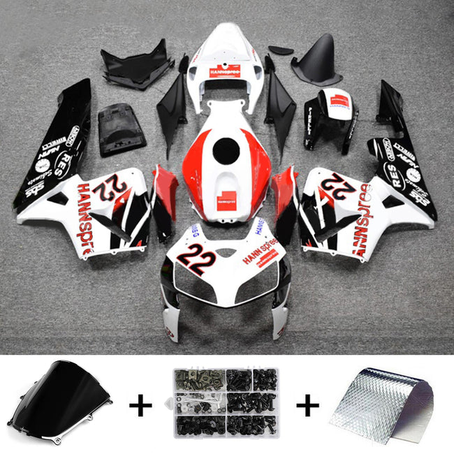 2005-2006 Honda CBR600RR F5 Injection Fairing Kit Bodywork Plastic ABS#239