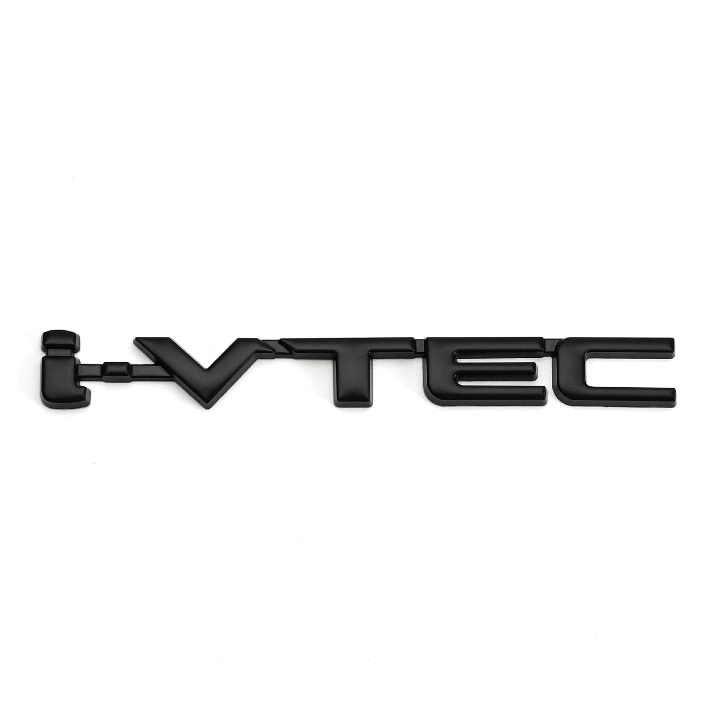 3D Metal i-VTEC Car Trunk Rear Turbo Fender Emblem Badge Decals Stickers Silver