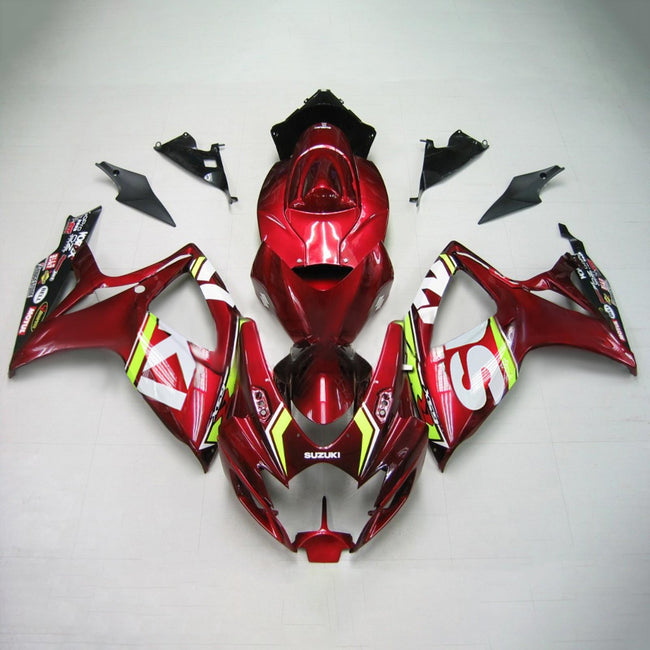 2006-2007 Suzuki GSXR 600/750 K6 Amotopart Injection Fairing Kit Bodywork Plastic ABS #134