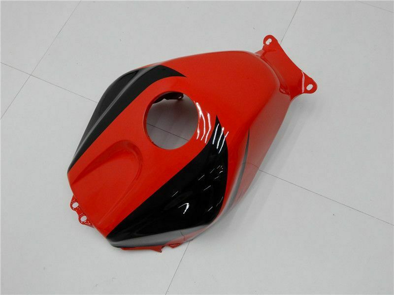 2005-2006 Honda CBR600RR Black Red Fairing Kit by Amotopart Fairings