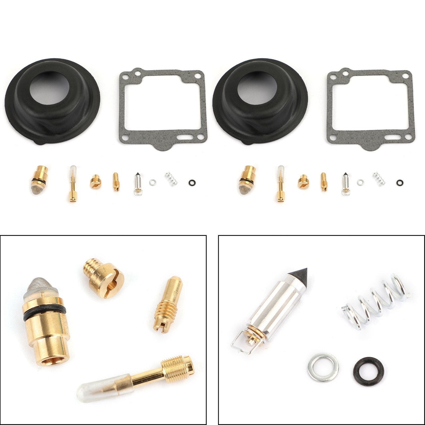 Carburetor Repair Rebuild Kit for Yamaha virago XV750 1988-1997 XV1100 1988-1999
