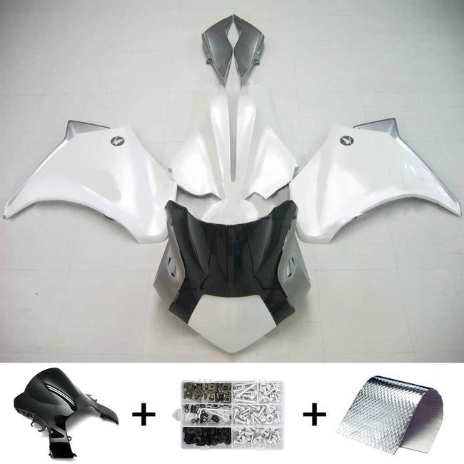 2010-2013 Honda VFR1200 Amotopart Injection Fairing Kit Bodywork Plastic ABS #103