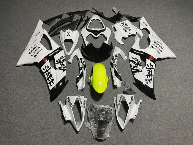 2008-2016 Yamaha YZF 600 R6 Injection Fairing Kit Bodywork Plastic ABS #188