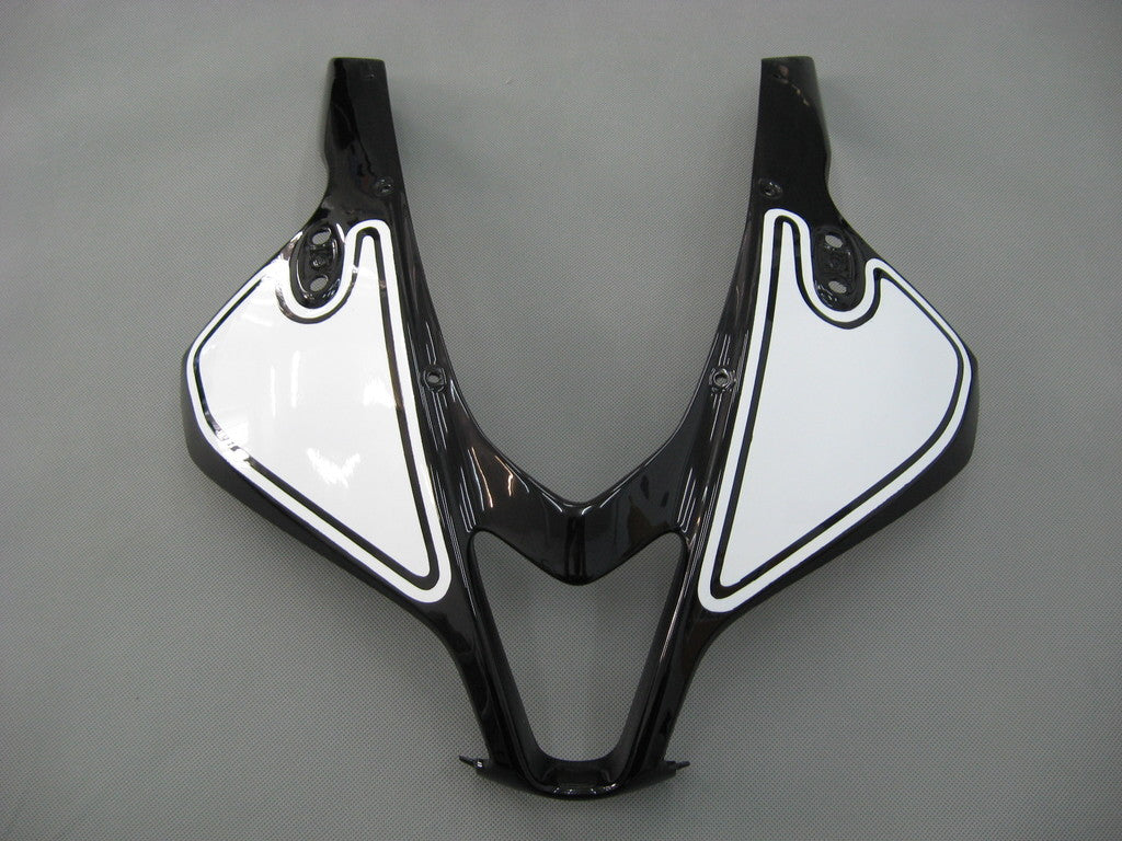 2007-2008 Honda CBR 600 RR Amotopart Fairings Black & White CBR Racing Customs Fairing