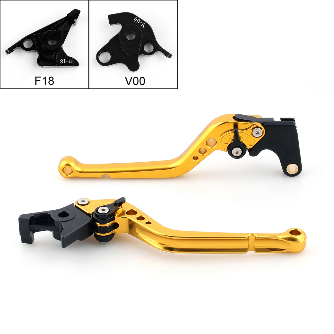 Brake Clutch Levers For Honda VFR 750 800 VTR1000F/FIRESTORM CBF1000 Black