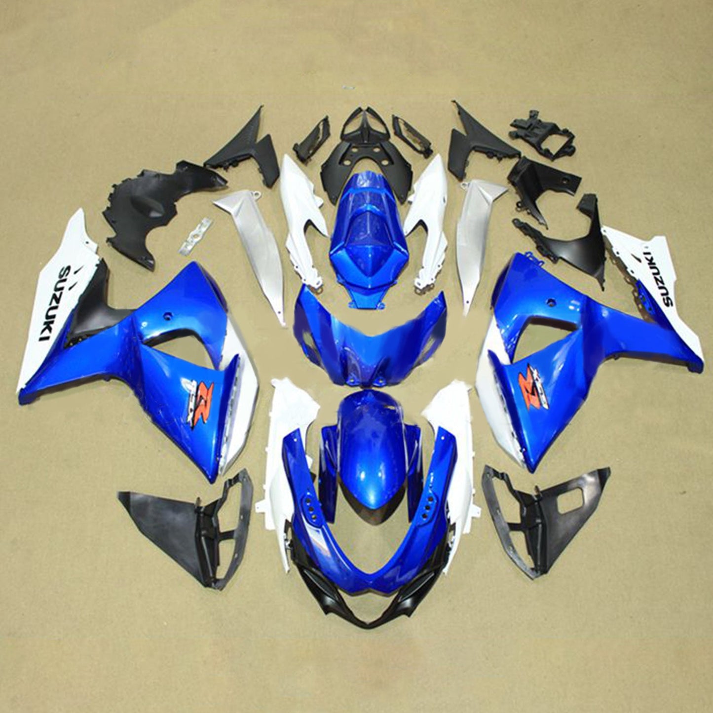 2009-2016 Suzuki GSXR1000 K9 Fairing Kit Bodywork Plastic ABS