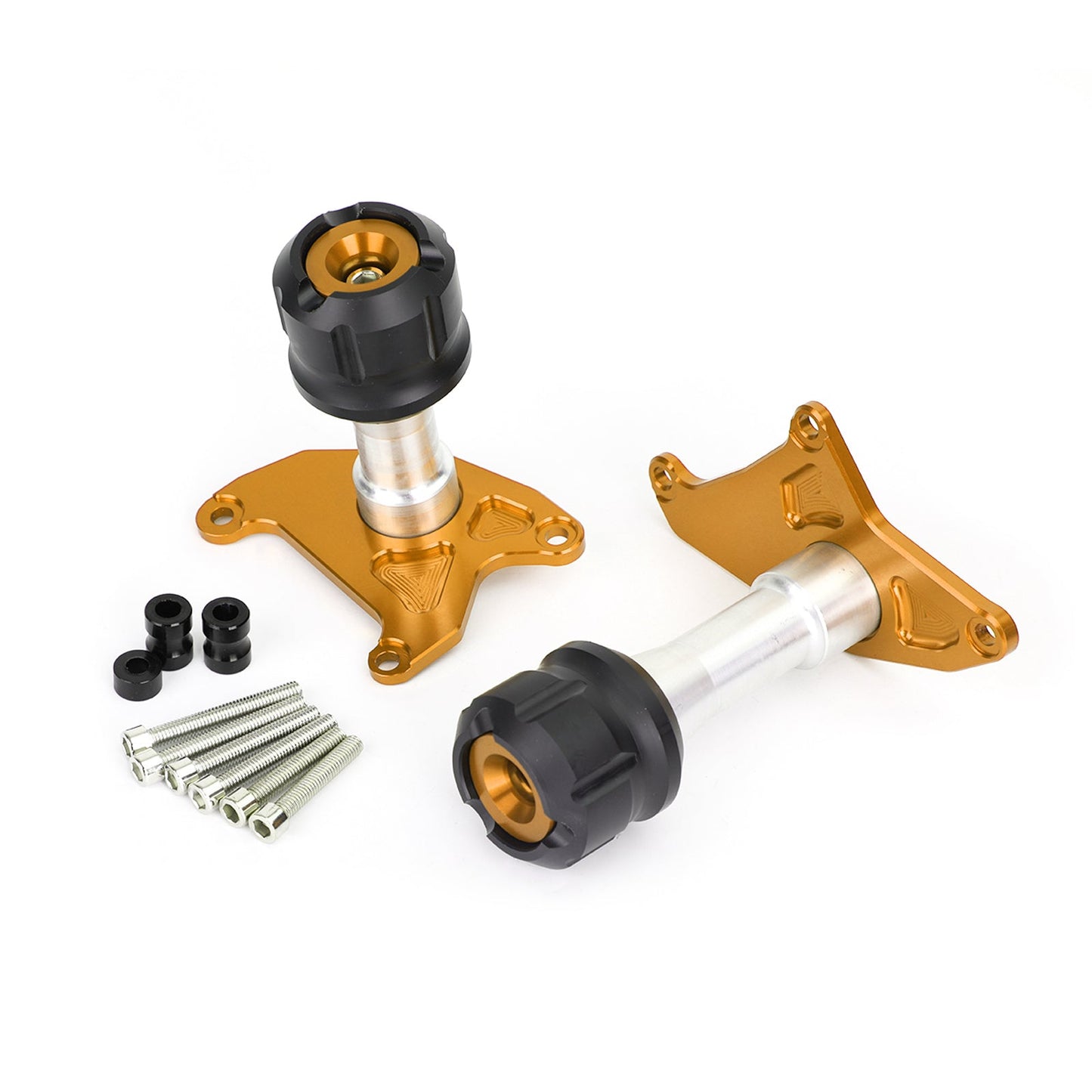 CNC Black Motorcycle Frame Slider Anti Crash for Honda MSX125 SF Grom 2013-2019
