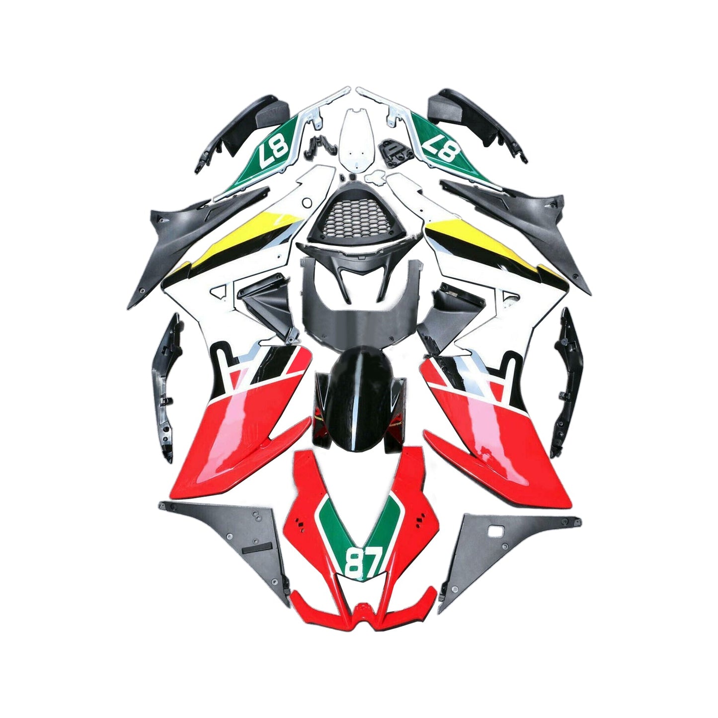 2009-2015 Aprilia RSV4 1000 Fairing Kit Bodywork Plastic ABS