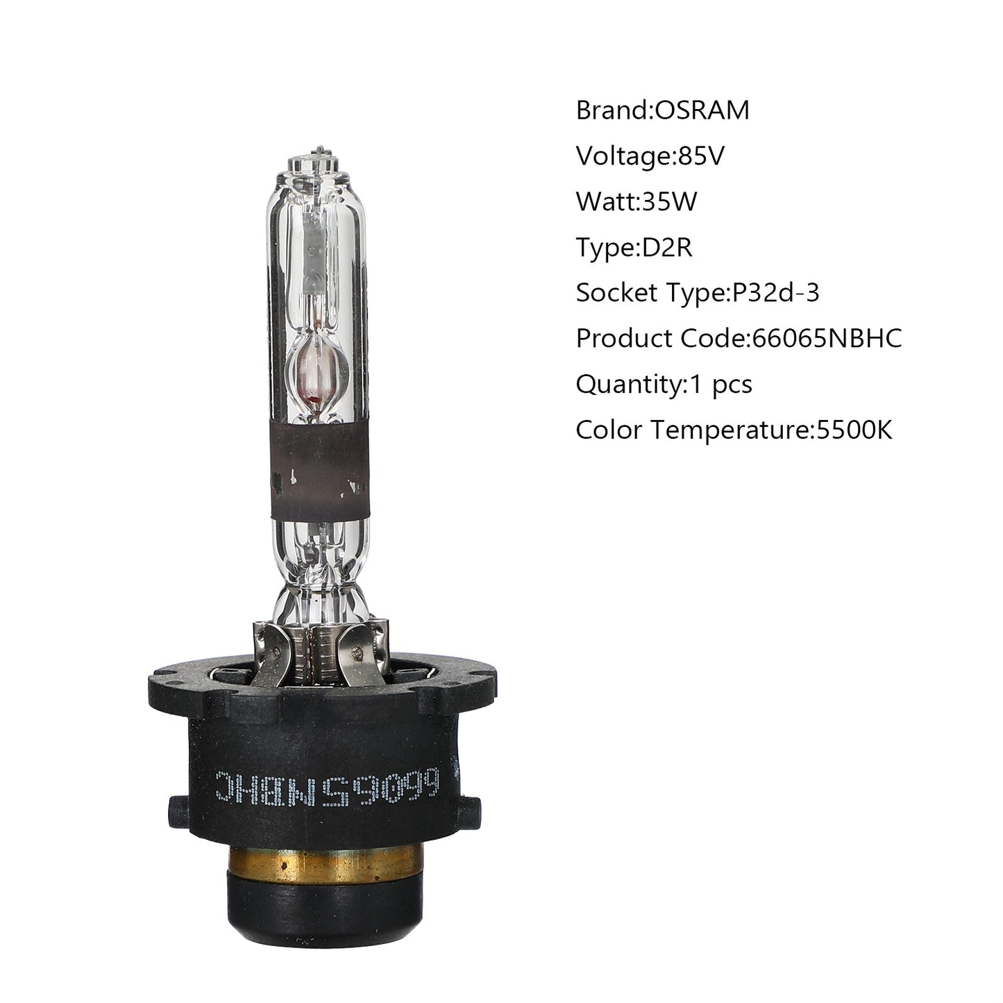 D2R For OSRAM Intense Xenarc HID Truck Headlight Lamp Light 85V35W 66065NBHC