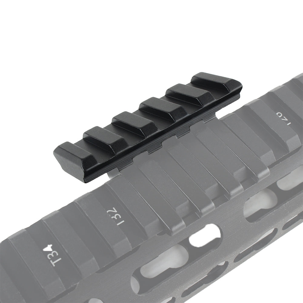Low Profile Tactical 45 Degree Offset Angle Mount Picatinny Weaver Rail