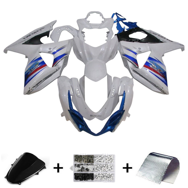 2009-2016 Suzuki GSXR1000 K9 Injection Fairing Kit Bodywork Plastic ABS