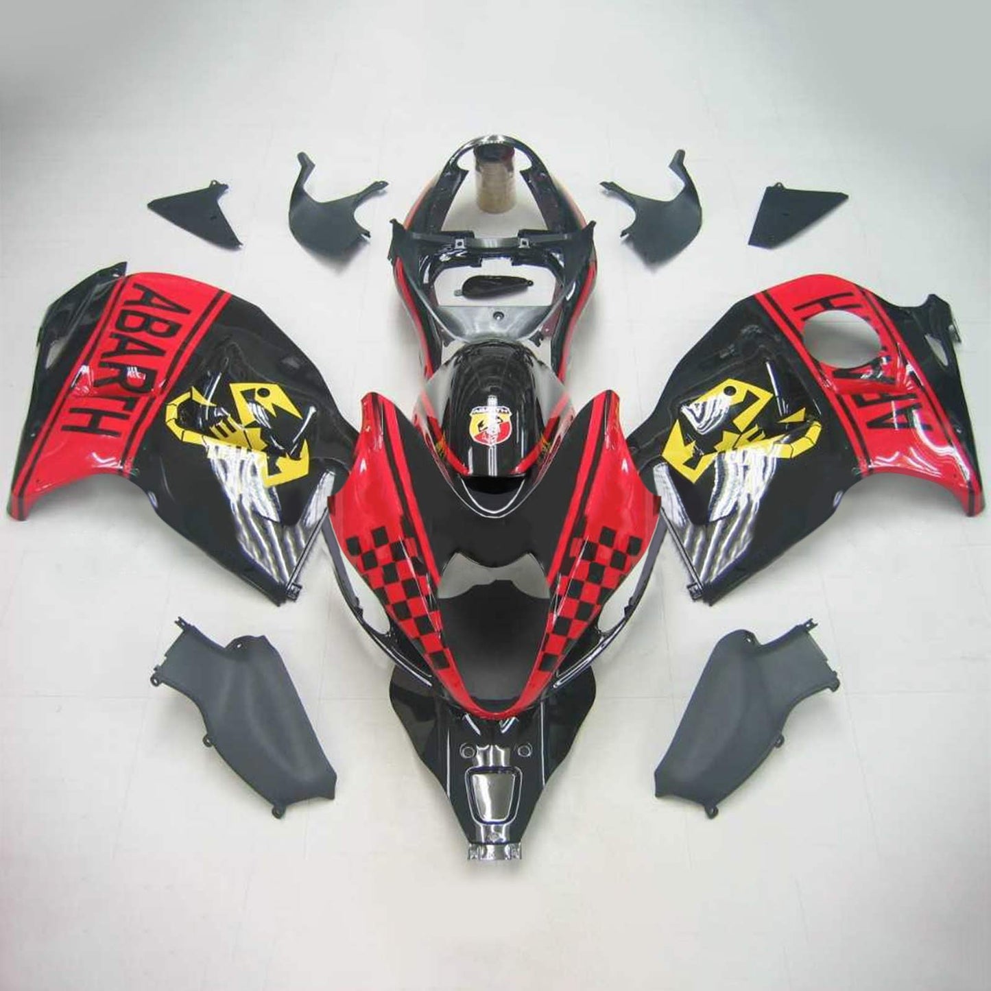 1999-2007 Suzuki Hayabusa GSX1300 Amotopart Injection Fairing Kit Bodywork Plastic ABS #103