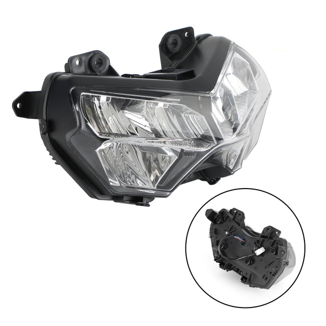 Front Headlight Grille Headlamp Protector Clear For Kawasaki Z400 650 900 20-22