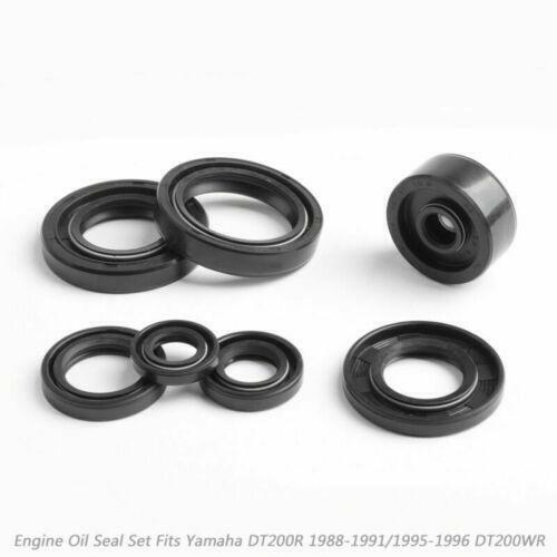 Set / DT200R Dichtringe Yama Motor Wellendichtring 1988-1991/1995-96 Passt