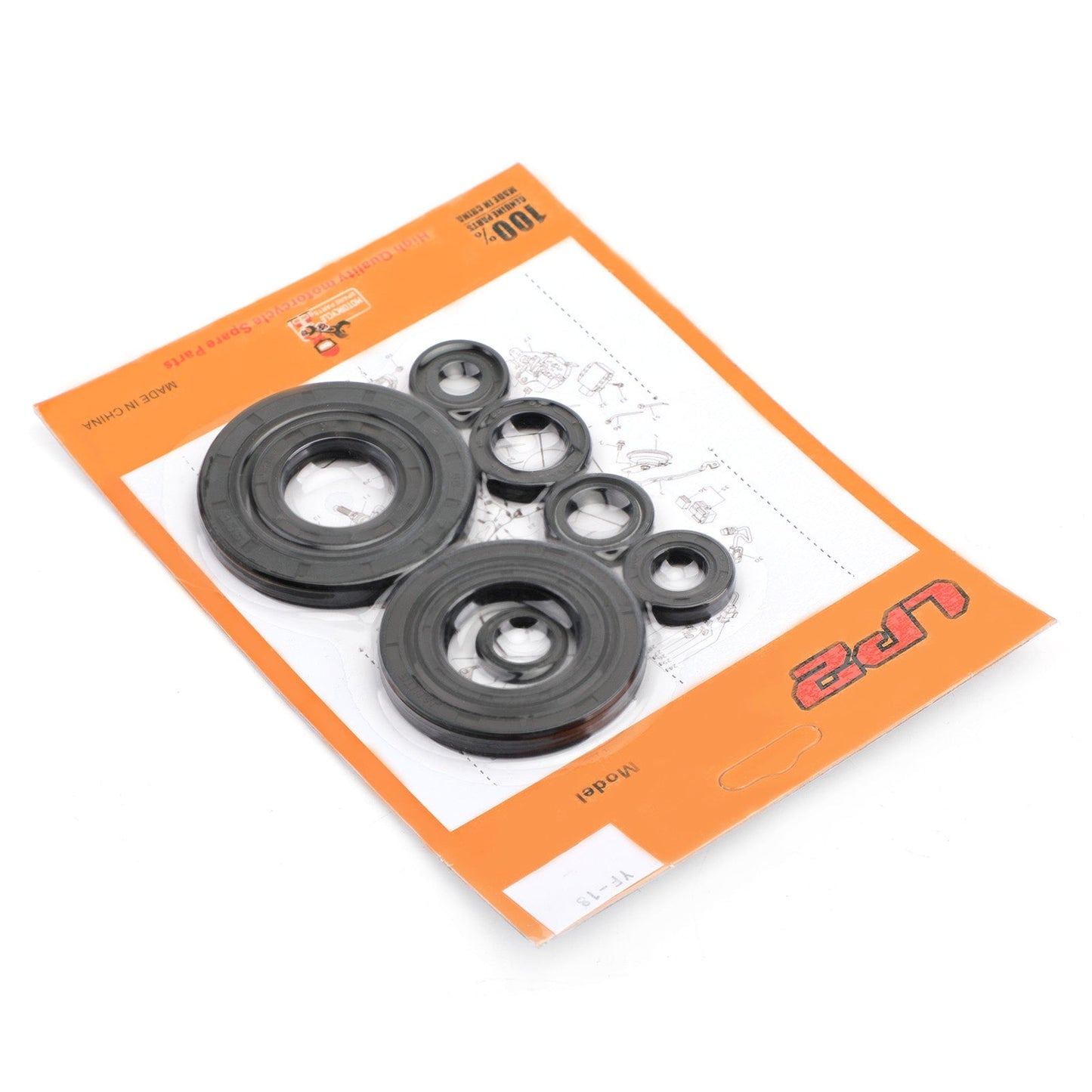 9pcs Engine Oil Seal Kit Set for Honda CRF250R 2010-2017 crf250r CRF-250R