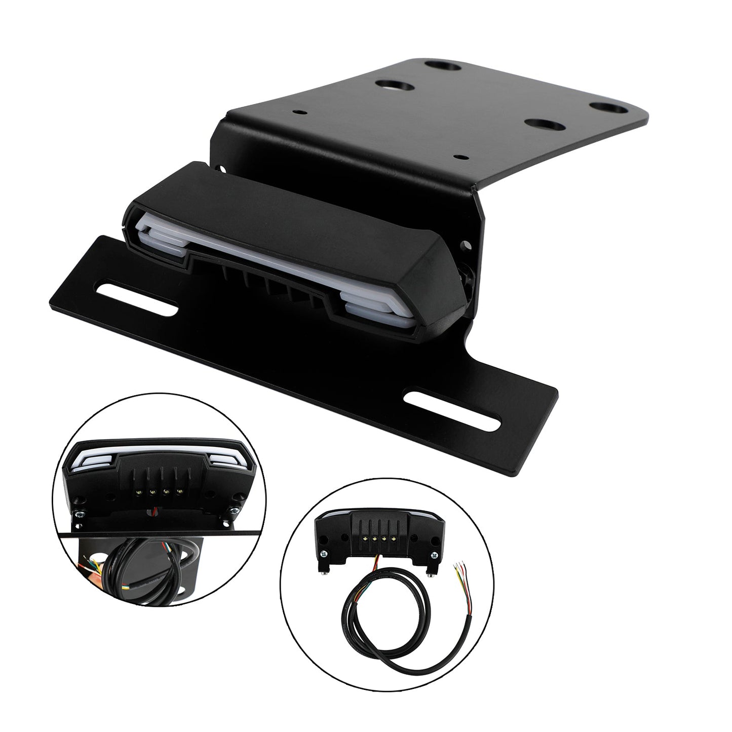 2008-2022 KAWASAKI D-TRACKER-X KLX250 S/SF License Plate Holder Bracket