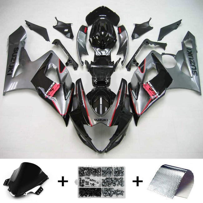 2005-2006 Suzuki GSXR1000 K5 Amotopart Injection Fairing Kit Bodywork Plastic ABS #103