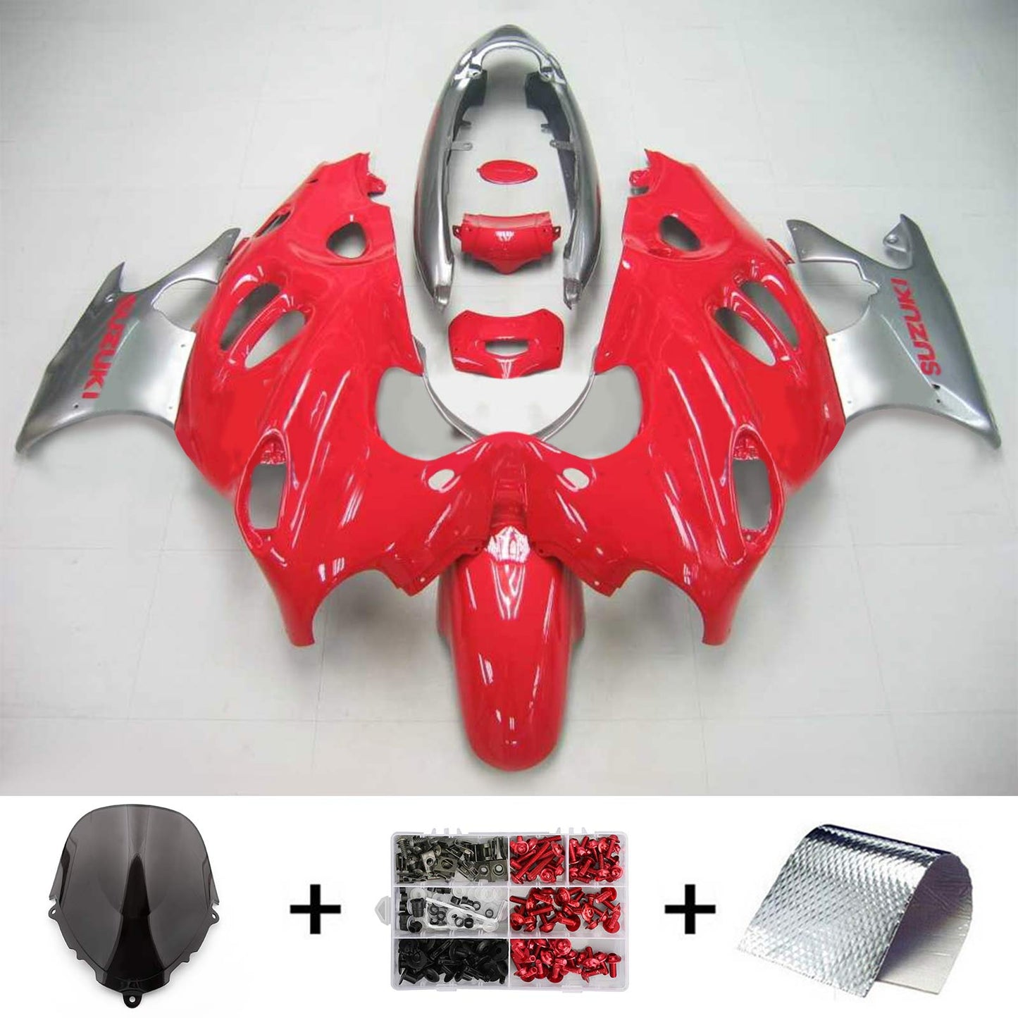 2005-2006 Suzuki Katana GSXF600 GSXF750 Amotopart Injection Fairing Kit Bodywork #125