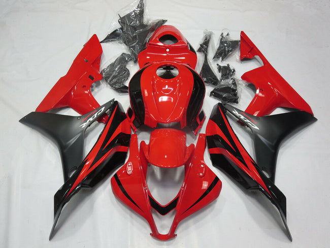 2007-2008 Honda CBR600RR Red Amotopart Fairing Kit