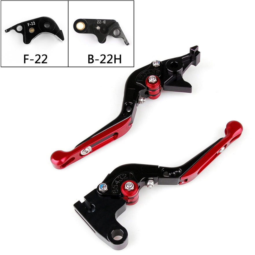 Adjustable Folding Extendable Brake&Clutch Lever For BMW S1000RR S1000R 15-18 BK