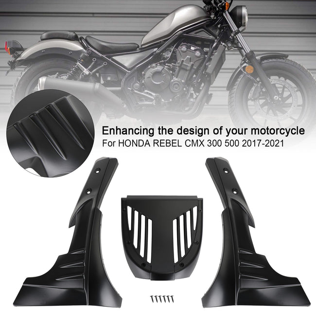 2017-2021 HONDA REBEL CMX 300 500 UNDER FAIRING COVER BELLY PAN PANEL ENGINE GUARD