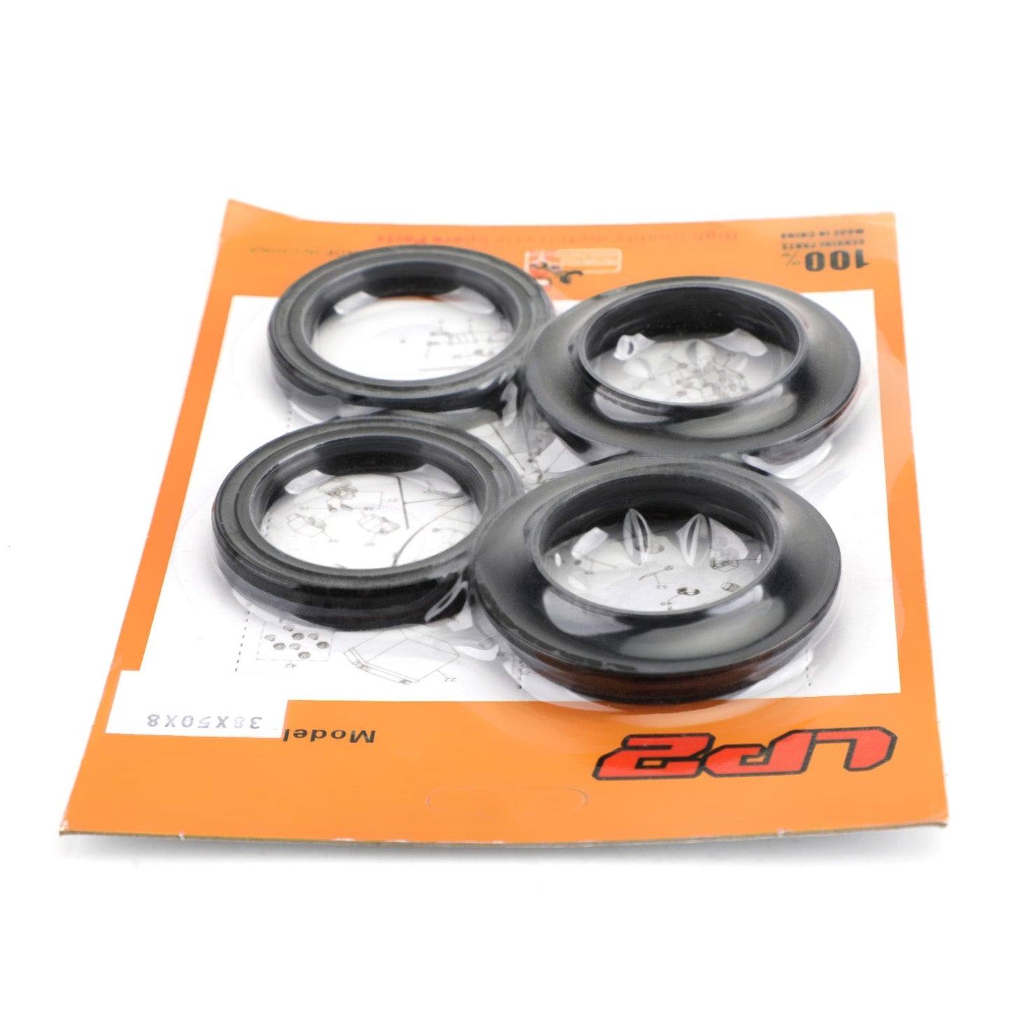 Fork Seal Dust Kit for Kawasaki ZX500 ZX600 ZX750 ZX900 ZN1100 KZ1000 78-2001