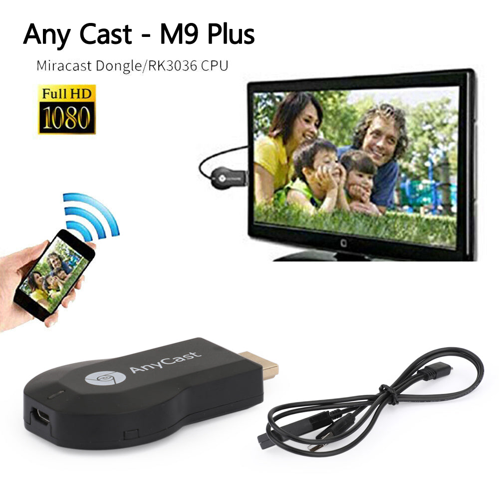 M9+ Air Play HD TV Stick WIFI Display Receiver Dongle Streamer